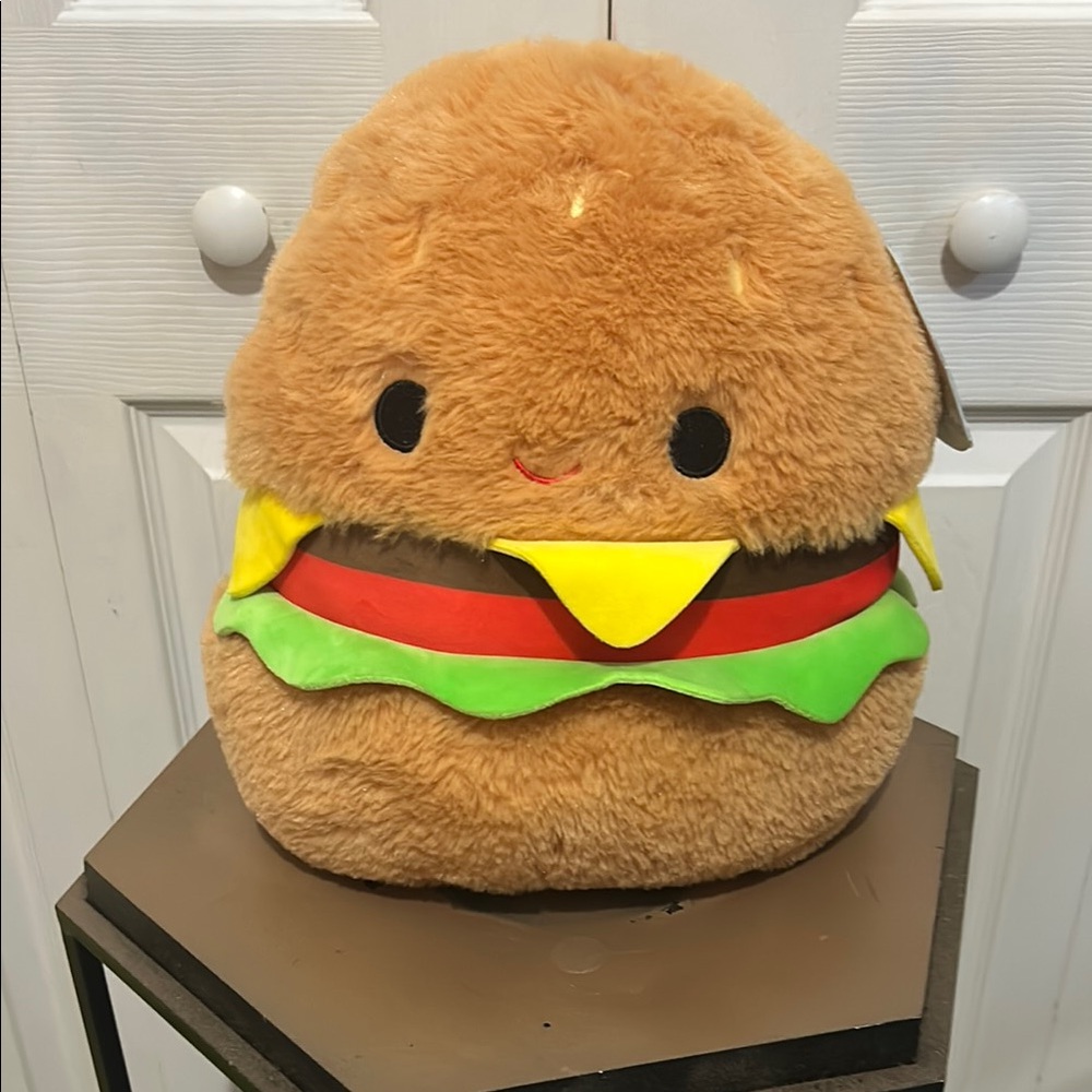 Cute Burger Plush Toy